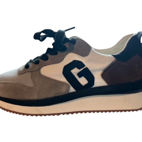 Men's GUESS Adax Sneaker-Size 9-Suede & Canvas Top-Lace Up-In Great Shape - Picture 5 of 11